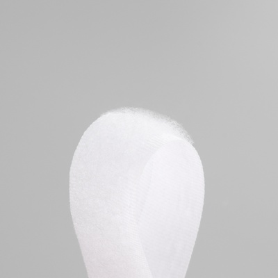 Липучка, 20 мм, 25±1 м, белая