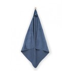 Полотенце с капюшоном, размер 100х100 см, цвет голубой - Фото 1