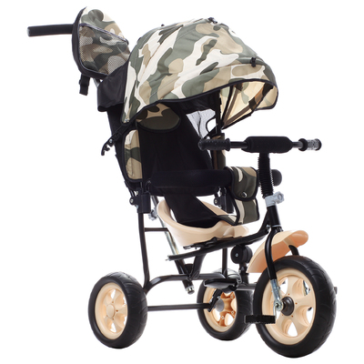 Велосипед трёхколёсный «Лучик Малют 2», колёса EVA 10"/8", цвет хаки