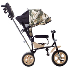 Велосипед трёхколёсный «Лучик Малют 2», колёса EVA 10"/8", цвет хаки - Фото 5