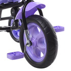 Велосипед трёхколёсный «Лучик Малют 2», колёса EVA 10"/8", цвет фиолетовый - Фото 2