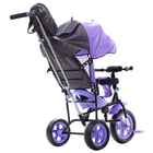 Велосипед трёхколёсный «Лучик Малют 2», колёса EVA 10"/8", цвет фиолетовый - Фото 3