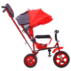 Велосипед трёхколёсный «Лучик Малют 2», колёса EVA 10"/8", цвет красный - Фото 5