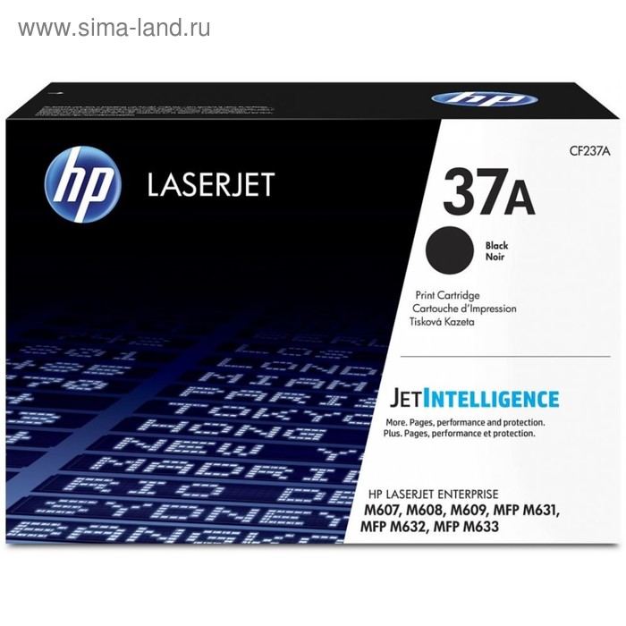 Картридж HP 37A CF237A для MFP M631/M632/M633 (11000k), черный - Фото 1