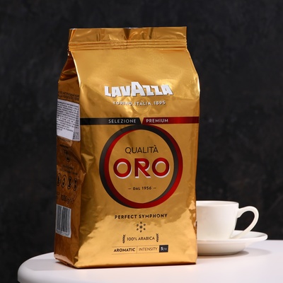 Кофе зерновой LAVAZZA ORO, 1 кг