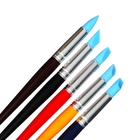 Набор кистей для рисования, 5 штук, круглые, латекс, большие, МИКС 1399216