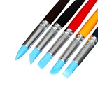 Набор кистей для рисования, 5 штук, круглые, латекс, большие, МИКС 1399216