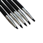 Набор кистей для рисования, 5 штук, круглые, латекс, маленькие 2681957