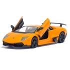 Машина металлическая LAMBORGHINI MURCIELAGO LP 670-4 SV, 1:32, инерция, цвет оранжевый - Фото 4