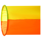 Тоннель для эстафет, длина 3,5 м, 2 обруча d=75 см, цвет жёлтый/оранжевый - фото 8693995