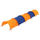 Тоннель для подлезания, длина 3,5 м, h=40 см, цвет синий/оранжевый - фото 17471189