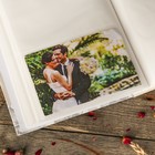 Фотоальбом на 200 фото 10х15 см "Свадьба. Белые цветы" 23х18х5,5 см - Фото 3