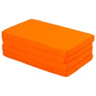 Мат ONLYTOP, 120х50х4 см, 3 сложения, цвет оранжевый - Фото 4