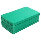 Мат ONLYTOP, 120х50х4 см, 3 сложения, цвет зелёный - Фото 4