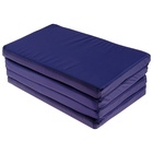 Мат ONLYTOP, 120х50х4 см, 3 сложения, цвет синий - Фото 4