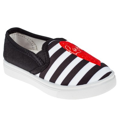 Слипоны детские Крошка Я "Сердечко", р-р. 23