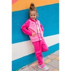 Спортивный костюм для девочки MINAKU "Единороги", рост 122-128 см, цвет розовый - Фото 2