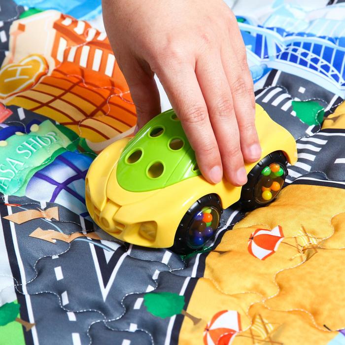 Игровой коврик-сумка для детей «Дороги», размер 200х155x0,5 см, Крошка Я - фото 1908391594