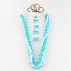 Набор на авто "№8": сердца на крышу/ "V"лента на капот 3 м/4 банта на ручки, тиффани - фото 24437595