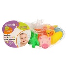 Резиновые игрушки для ванны Крошка Я «Малыши», с пищалкой, в наборе 6 шт., МИКС - Фото 11
