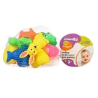 Резиновые игрушки для ванны Крошка Я «Малыши», с пищалкой, в наборе 12 шт. - Фото 19