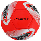 Мяч футбольный +F50, PVC, машинная сшивка, 32 панели, р. 5 - фото 5804778