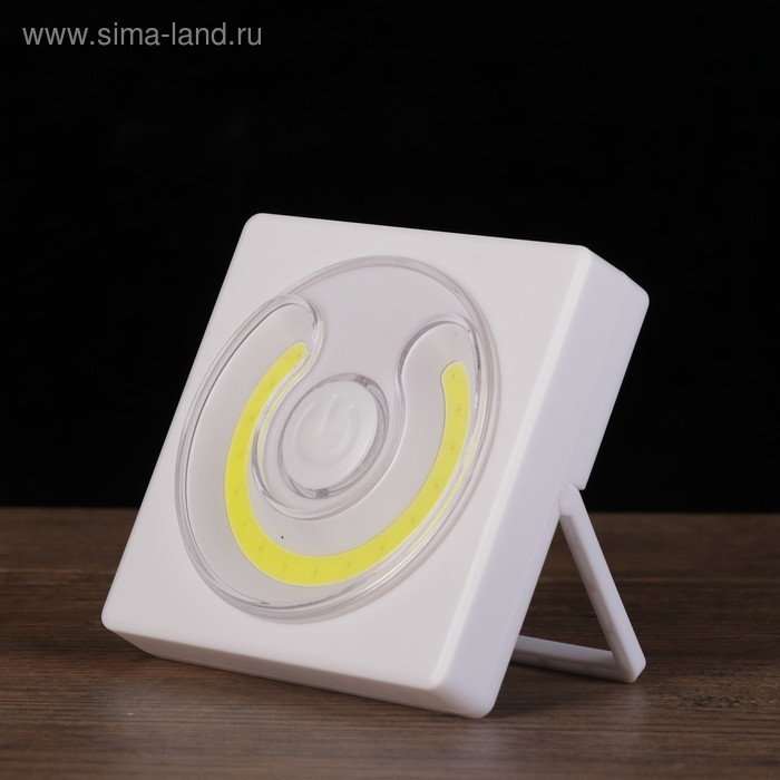 Ночник пластик "Подкова" LED 4ААА 9х2,5х9 - Фото 1