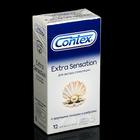 Презервативы Contex Extra Sensation с крупными точками и ребрами, 12 шт - фото 318093875