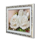 Картина "Белые розы" 27*37 см - Фото 6