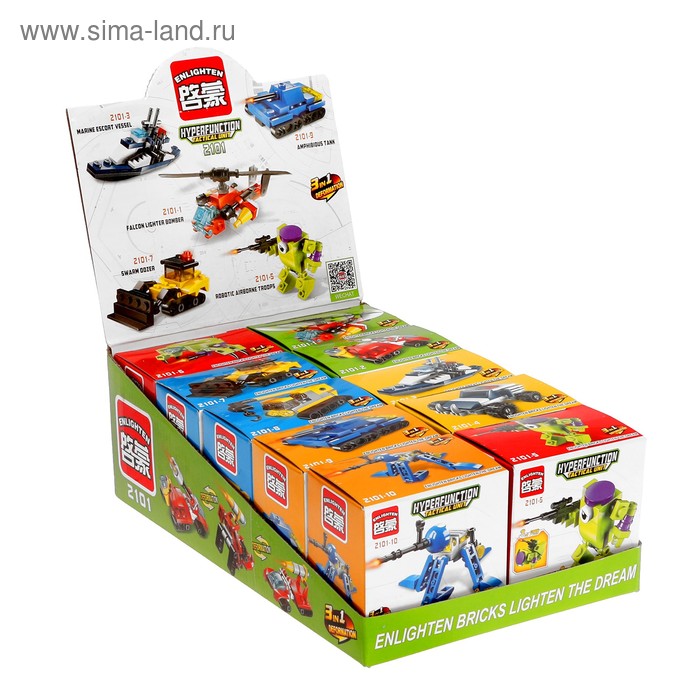 Конструктор «Транспорт», МИКС - Фото 1