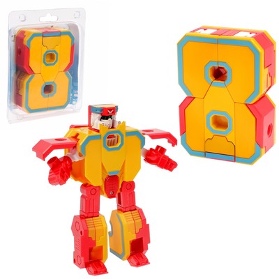 Робот "Робоцифра 8", трансформируется