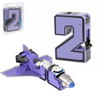 Робот "Робоцифра 2", трансформируется