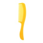 Расчёска детская + массажная щётка для волос «Наше счастье», от 0 мес., цвет жёлтый - Фото 5