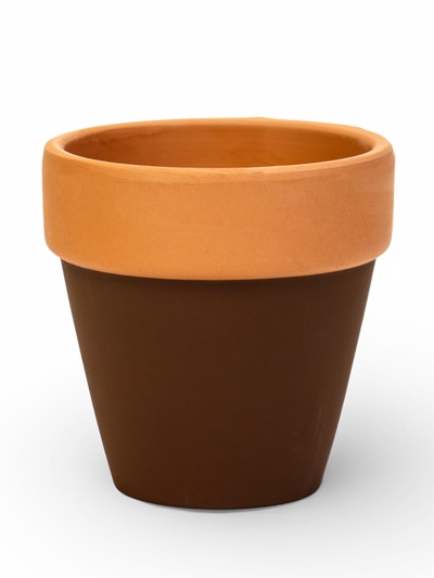 Горшок для цветов «Трапеция» керамический, 200 мл, 7×6.5 см, терракот