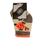 Носки детские шерстяные "Пион", цвет белый, размер 12 - Фото 2