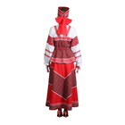 Русский народный костюм "Душечка", блузка с душегреей, юбка, головной убор, р-р 50, рост 172 см - Фото 3