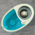 Швабра с отжимом и ведро с металлической центрифугой, 16 л, запасная насадка, цвет МИКС - Фото 5