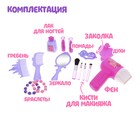 Столик с зеркалом и аксессуарами, высота 71 см - фото 26124607