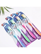 Зубная щётка Rendall Exceed, средней жёсткости, микс, 1 шт. - Фото 7