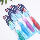 Зубная щётка Rendall Journey, средней жёсткости, складная, микс, 1 шт. - Фото 11