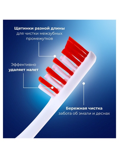 Зубная щётка Rendall Journey, средней жёсткости, складная, микс, 1 шт.