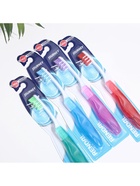 Зубная щётка Rendall Journey, средней жёсткости, складная, микс, 1 шт. - Фото 10