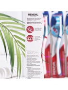 Зубная щётка Rendall Whitening, средней жёсткости, микс, 1 шт. - Фото 6