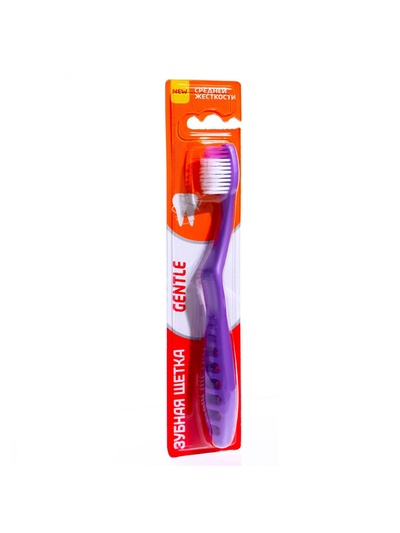 Зубная щётка Rendall Gentle, средней жёсткости, микс, 1 шт.