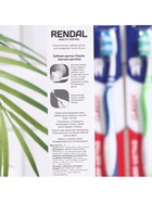 Зубная щётка Rendall Classic, мягкая, микс, 1 шт. - Фото 6
