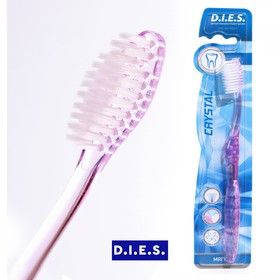 Зубная щётка D.I.E.S Кристалл, мягкая, 1 шт. МИКС Ош