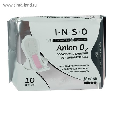 Прокладки Inso Anion O2 Normal, 10 шт./упаковка