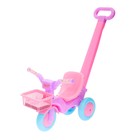 Пупс функциональный «Мира», в костюмчике, с велосипедом - Фото 6