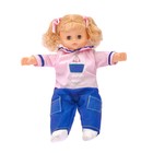 Пупс функциональный «Мира», в костюмчике, с велосипедом - Фото 8