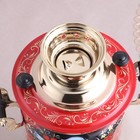 Набор посуды «Рябина», 3 предмета: самовар 3 л, заварочный чайник 0.7 л, поднос - Фото 6